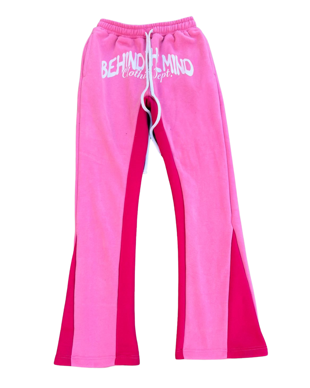 Pink "Love" Flare Sweatpants