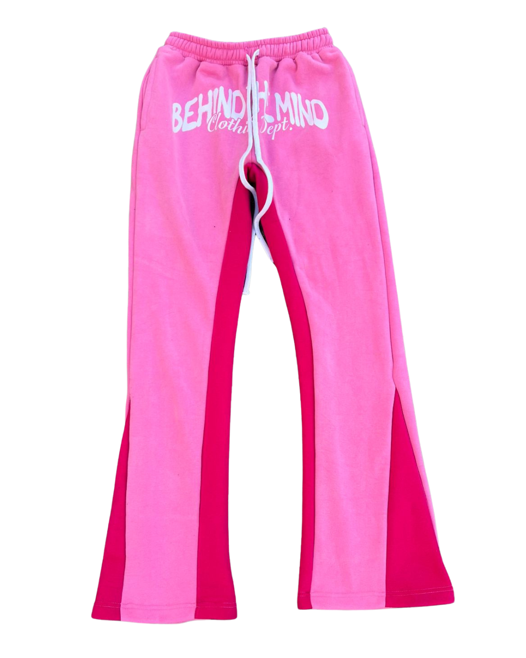 Pink "Love" Flare Sweatpants