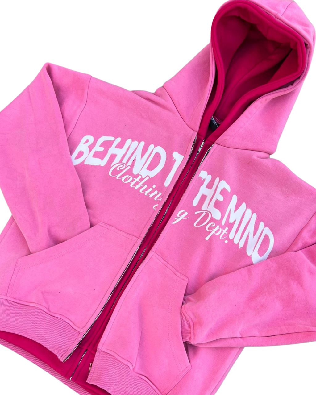 Pink "Love" Zip up Jacket