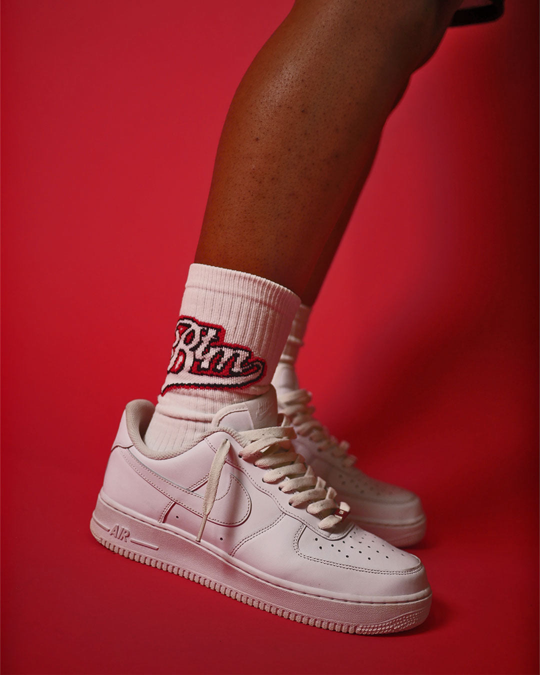 Red BTM Socks